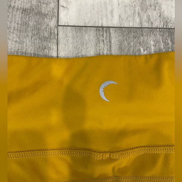 Zyia Active Yellow Mustard Faith Mesh Alive Leggings SIZE 6/8 - Picture 6 of 6